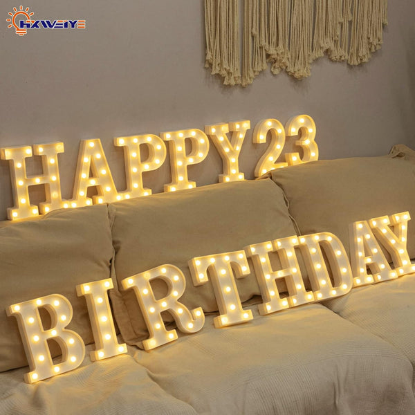 Light Up Letters H, LED Marquee Letters Lights Sign 26 Alphabet and 10 Number Big Lights Letter for Party Birthday Bar Battery Powered Christmas Decor Letter Lights (Warm White)